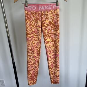 NIKE Girls Training Pro Dri-FIT Leggings Youth Large